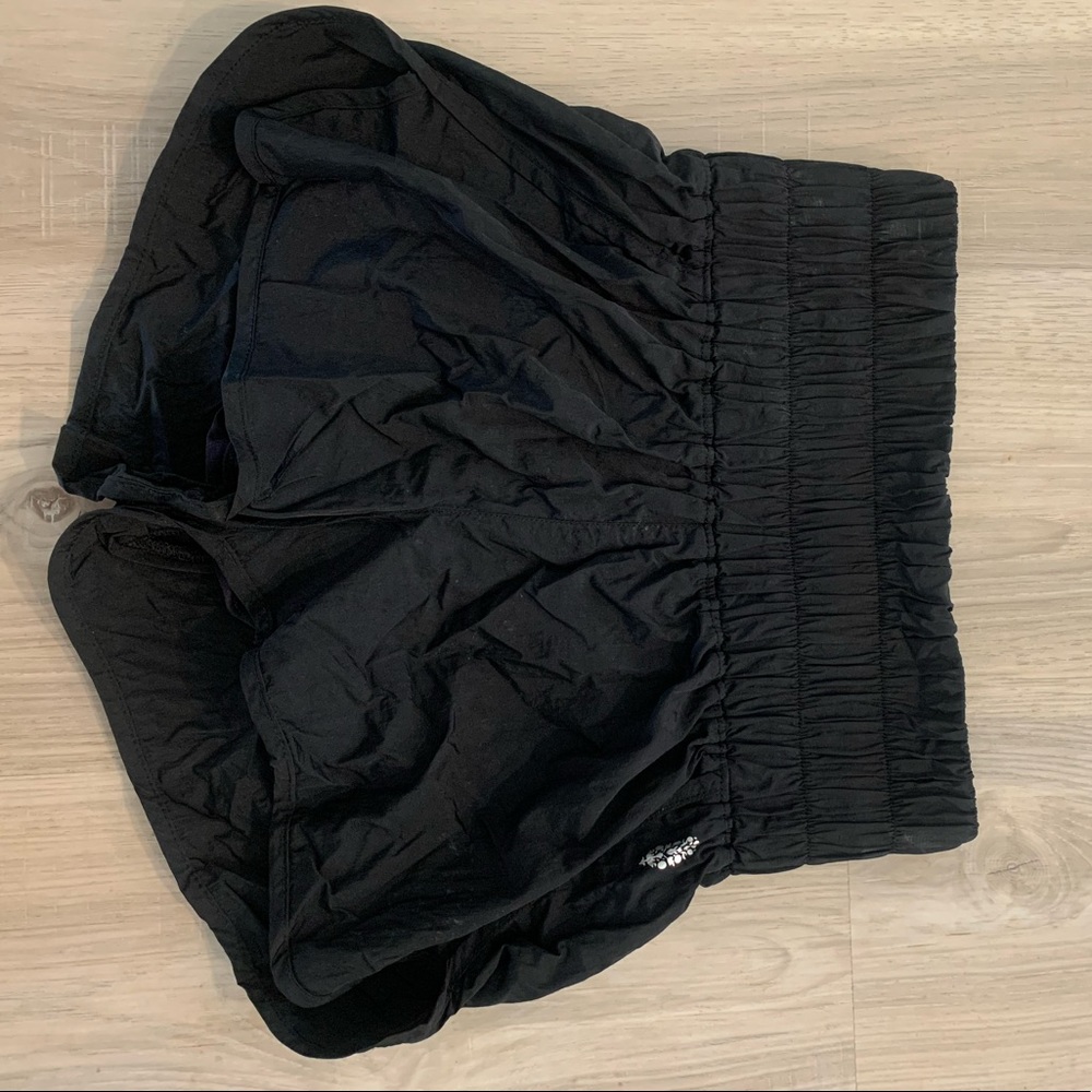 Free people the way home shorts black xs